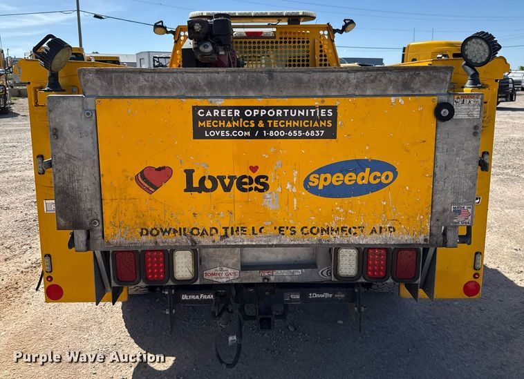 image for item EJ4531 2019 Ford F350 Super Duty XL utility bed pickup truck