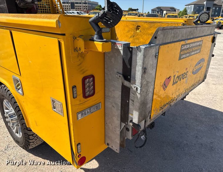 image for item EJ4531 2019 Ford F350 Super Duty XL utility bed pickup truck