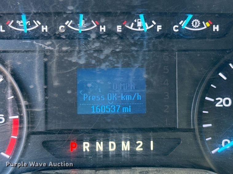 image for item EJ4531 2019 Ford F350 Super Duty XL utility bed pickup truck