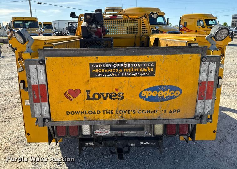 image for item EJ4535 2019 Ford F350 Super Duty XL utility bed pickup truck