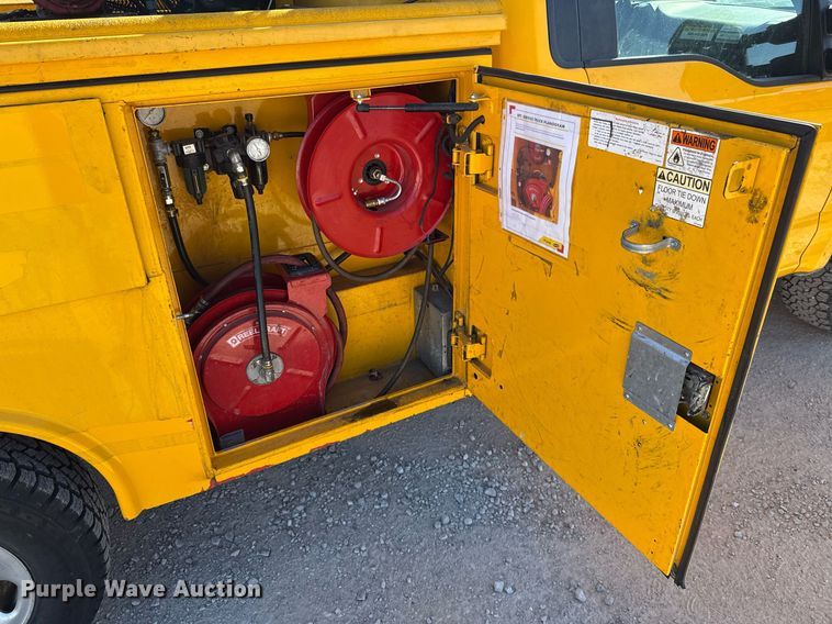 image for item EJ4535 2019 Ford F350 Super Duty XL utility bed pickup truck