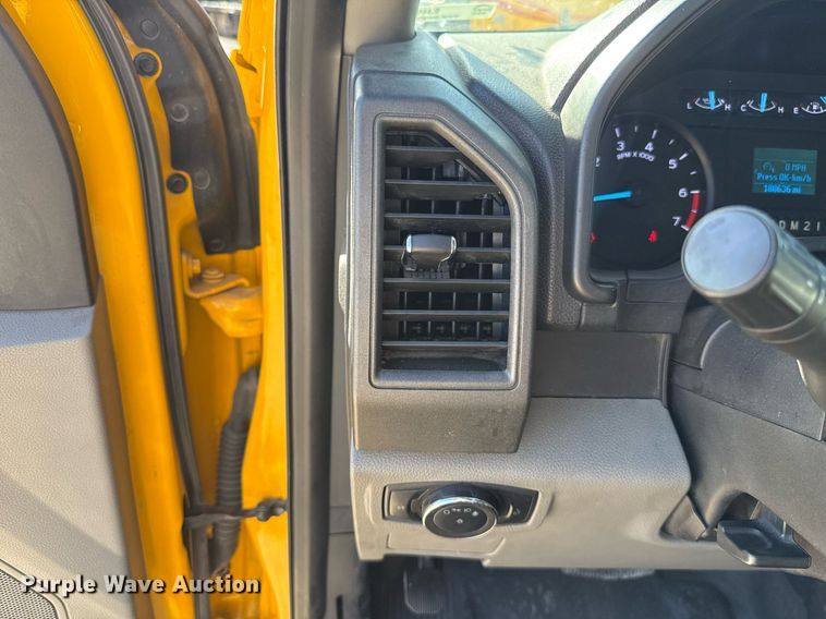 image for item EJ4535 2019 Ford F350 Super Duty XL utility bed pickup truck