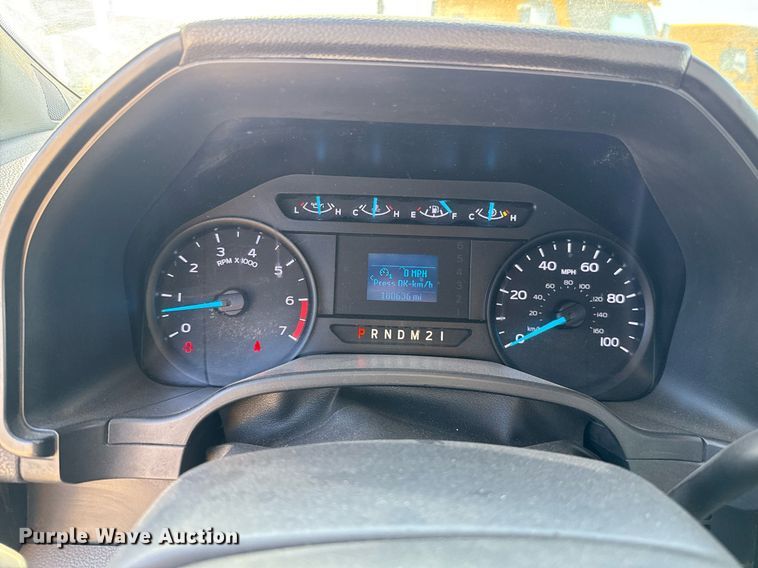 image for item EJ4535 2019 Ford F350 Super Duty XL utility bed pickup truck