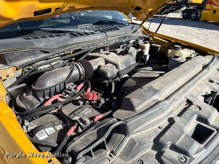 image for item EJ4535 2019 Ford F350 Super Duty XL utility bed pickup truck