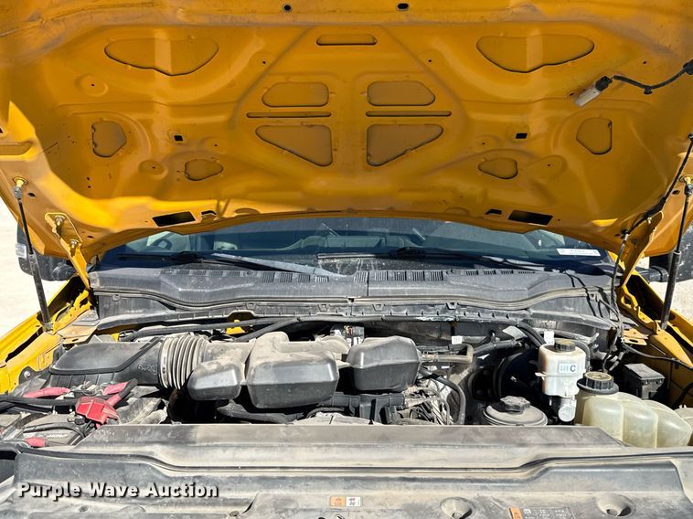 image for item EJ4535 2019 Ford F350 Super Duty XL utility bed pickup truck