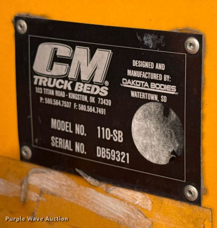 image for item EJ4537 2022 Ford F350 Super Duty utility bed pickup truck