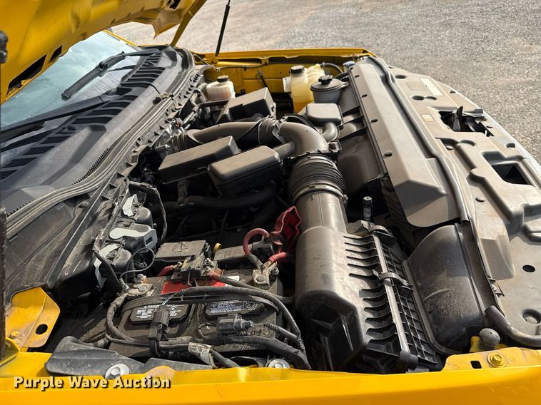 image for item EJ4537 2022 Ford F350 Super Duty utility bed pickup truck