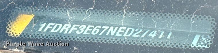 image for item EJ4537 2022 Ford F350 Super Duty utility bed pickup truck