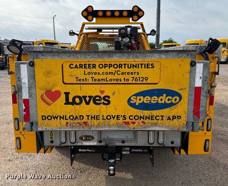 image for item EJ4538 2022 Ford F350 Super Duty utility bed pickup truck