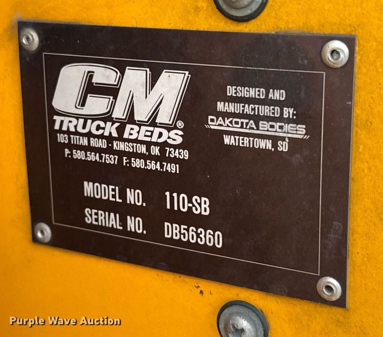 image for item EJ4538 2022 Ford F350 Super Duty utility bed pickup truck