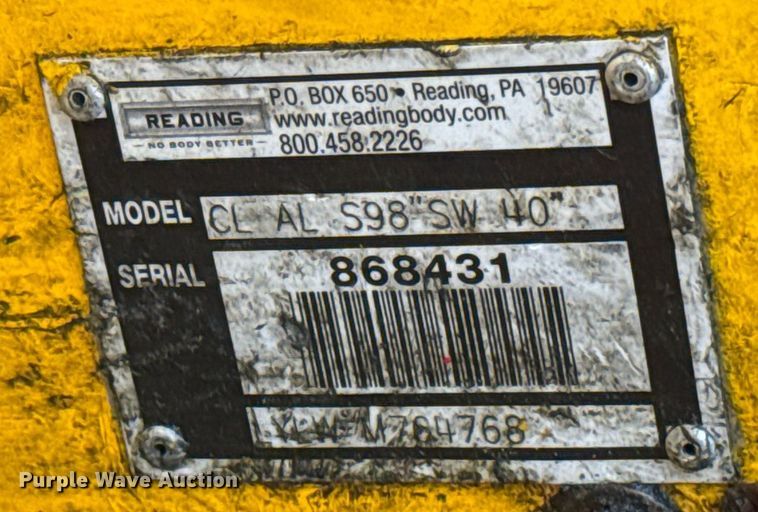 image for item EJ4539 2017 Chevrolet Silverado 3500HD utility bed pickup truck