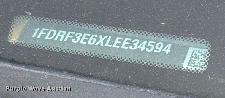 image for item EJ4541 2020 Ford F350 Super Duty utility bed pickup truck