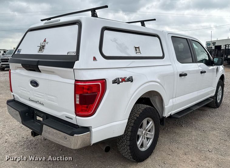 image for item EJ4545 2023 Ford F150 SuperCrew pickup truck