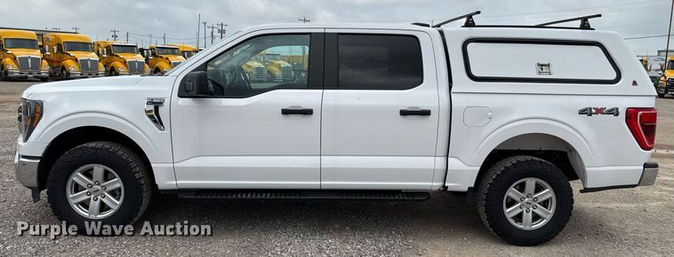 image for item EJ4545 2023 Ford F150 SuperCrew pickup truck