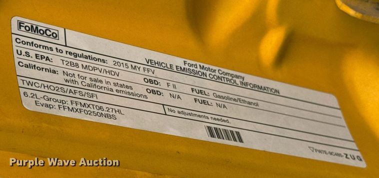 image for item EJ4547 2015 Ford F350 Super Duty  utility bed pickup truck