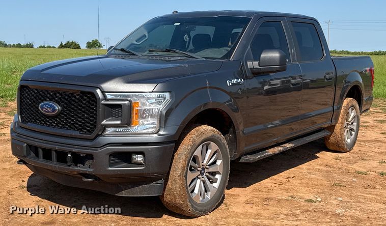 image for item EJ8776 2018 Ford F150 SuperCrew pickup truck