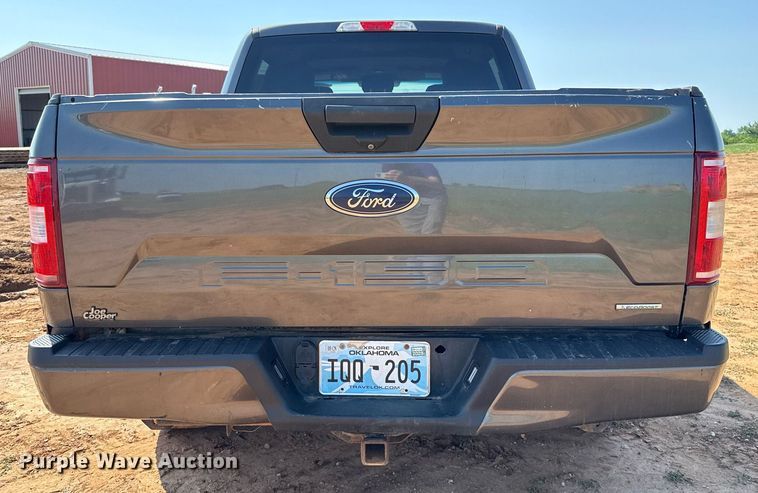 image for item EJ8776 2018 Ford F150 SuperCrew pickup truck