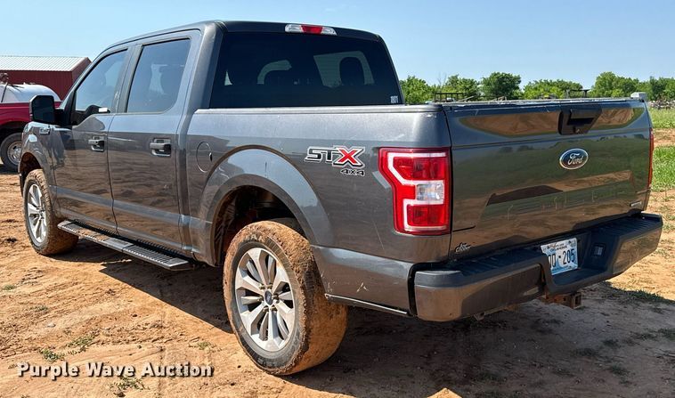 image for item EJ8776 2018 Ford F150 SuperCrew pickup truck