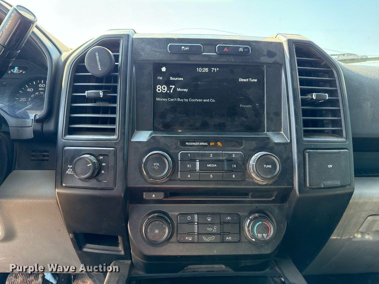 image for item EJ8776 2018 Ford F150 SuperCrew pickup truck