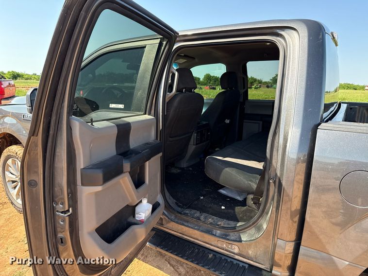 image for item EJ8776 2018 Ford F150 SuperCrew pickup truck