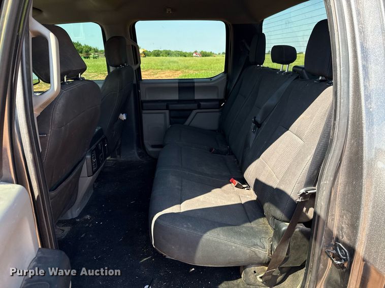 image for item EJ8776 2018 Ford F150 SuperCrew pickup truck