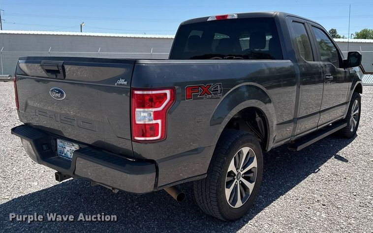 image for item EJ8785 2019 Ford F150 SuperCab pickup truck