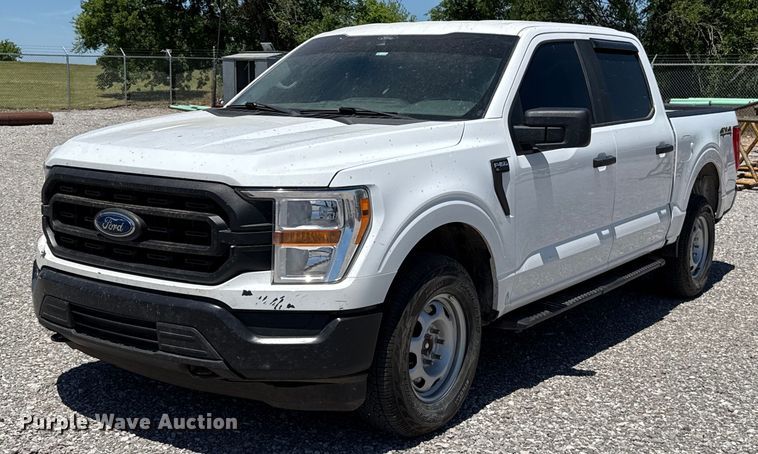 image for item EJ8787 2022 Ford F150 SuperCrew pickup truck