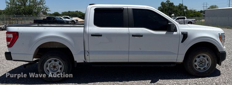 image for item EJ8787 2022 Ford F150 SuperCrew pickup truck