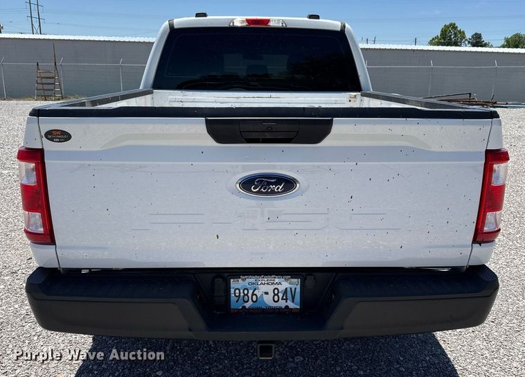 image for item EJ8787 2022 Ford F150 SuperCrew pickup truck