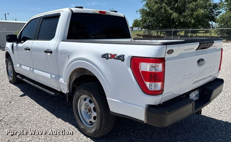 image for item EJ8787 2022 Ford F150 SuperCrew pickup truck