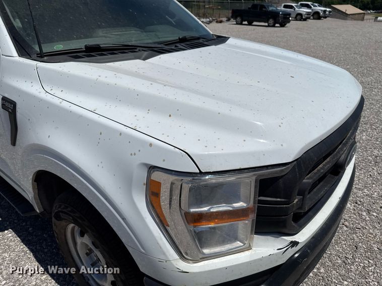 image for item EJ8787 2022 Ford F150 SuperCrew pickup truck