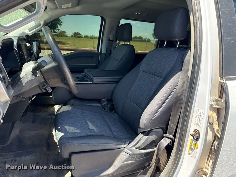 image for item EJ8787 2022 Ford F150 SuperCrew pickup truck