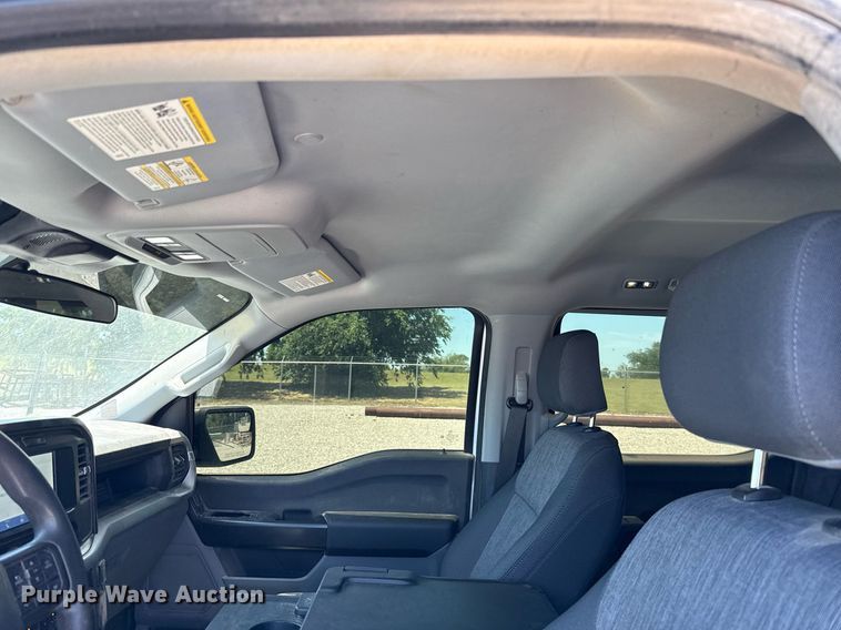 image for item EJ8787 2022 Ford F150 SuperCrew pickup truck