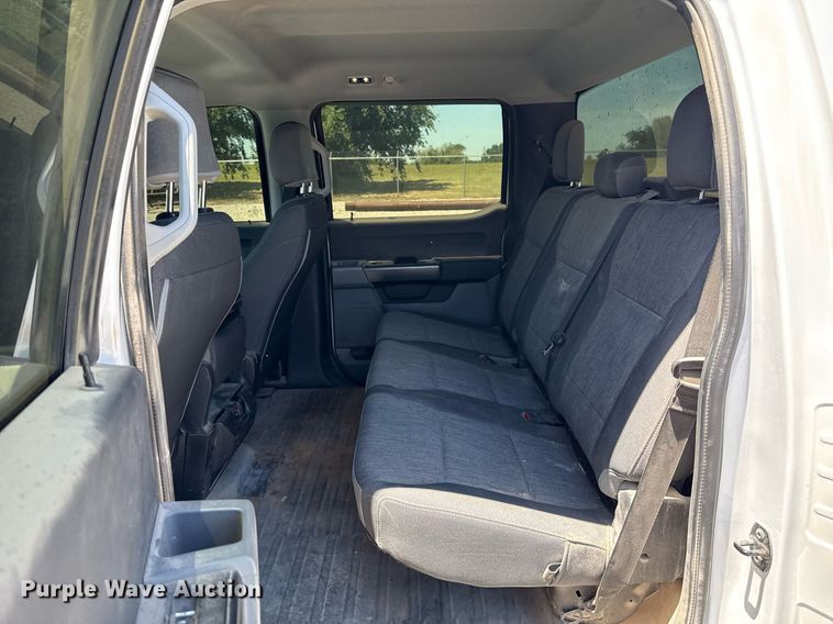 image for item EJ8787 2022 Ford F150 SuperCrew pickup truck