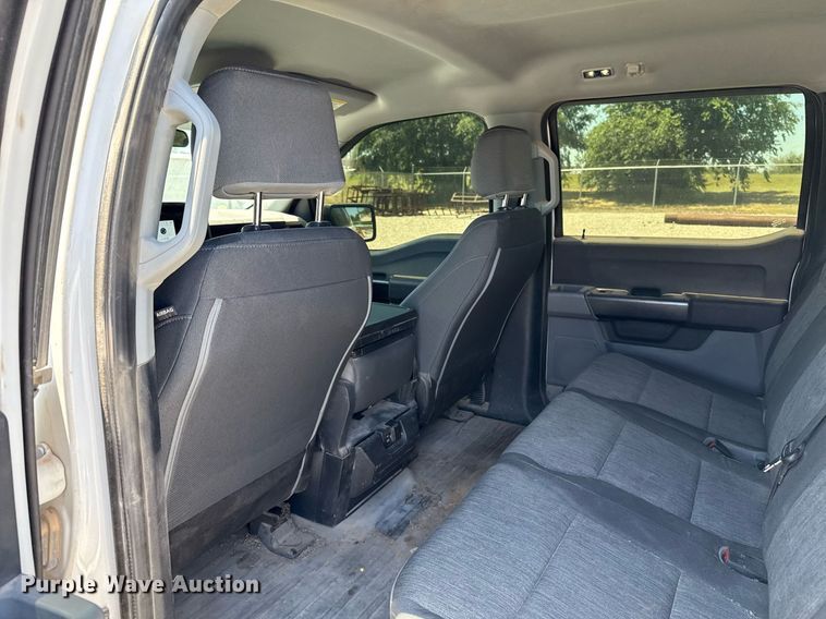 image for item EJ8787 2022 Ford F150 SuperCrew pickup truck