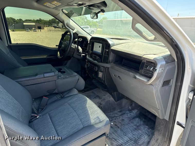 image for item EJ8787 2022 Ford F150 SuperCrew pickup truck