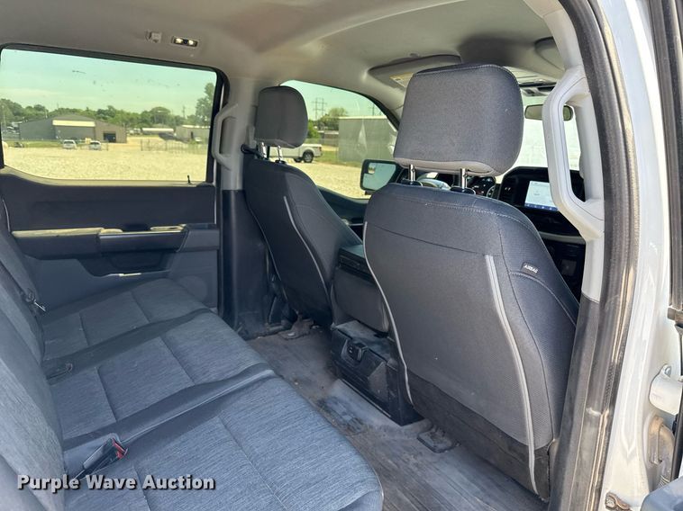 image for item EJ8787 2022 Ford F150 SuperCrew pickup truck