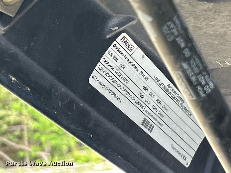 image for item EK3003 2014 Ford F250 Super Duty XLT Crew Cab pickup truck