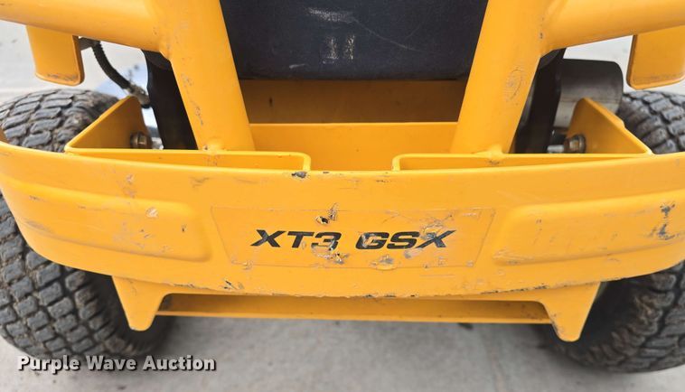 image for item EK5209 2017 Cub Cadet XT3 GSX lawn mower