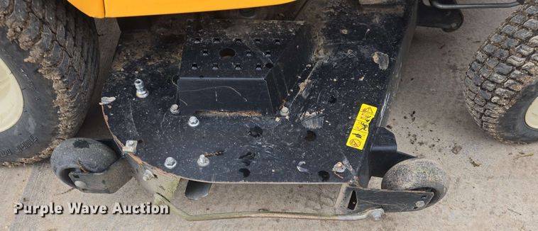 image for item EK5209 2017 Cub Cadet XT3 GSX lawn mower