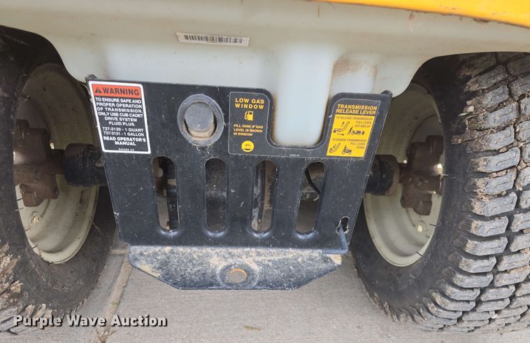 image for item EK5209 2017 Cub Cadet XT3 GSX lawn mower