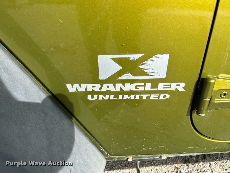 image for item EK8030 2007 Jeep Wrangler Unlimited SUV