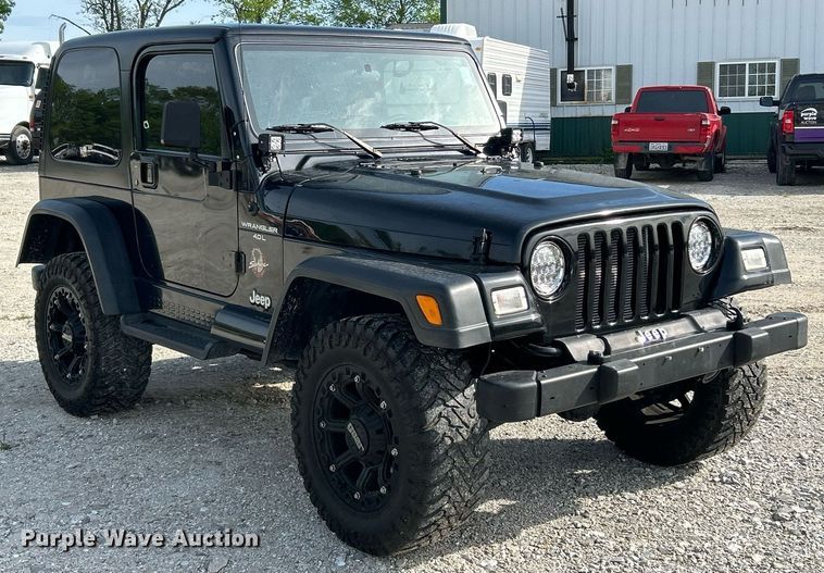 image for item EK8031 2001 Jeep Wrangler Sahara SUV