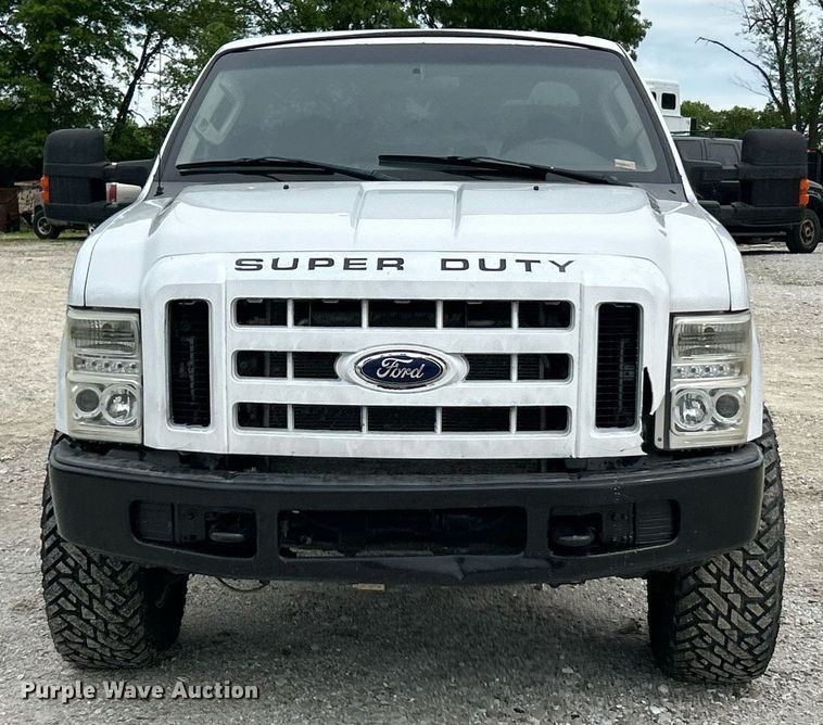 image for item EK8034 2008 Ford F250 Super Duty XL SuperCab pickup truck
