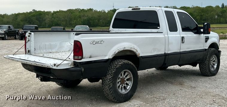 image for item EK8034 2008 Ford F250 Super Duty XL SuperCab pickup truck