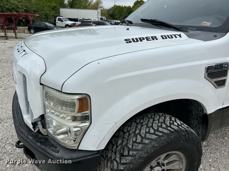 image for item EK8034 2008 Ford F250 Super Duty XL SuperCab pickup truck