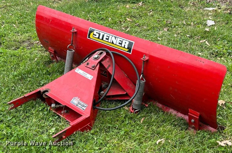 image for item EK8043 Steiner Turf BD260 municipal tractor snow plow