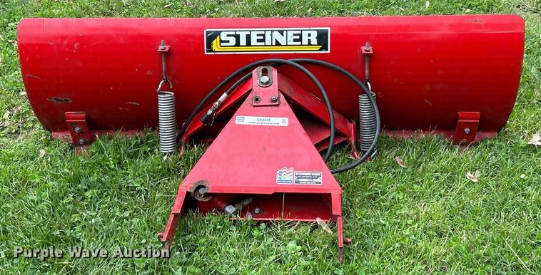 image for item EK8043 Steiner Turf BD260 municipal tractor snow plow