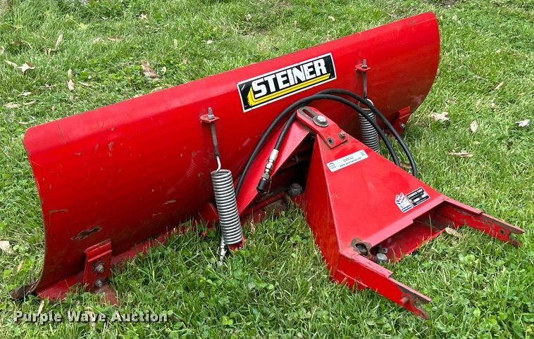 image for item EK8043 Steiner Turf BD260 municipal tractor snow plow