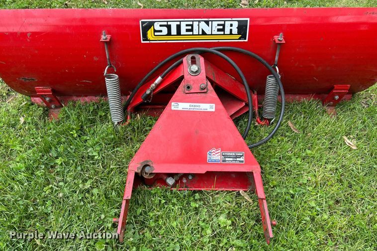 image for item EK8043 Steiner Turf BD260 municipal tractor snow plow